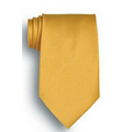 Gold Polyester Satin Tie